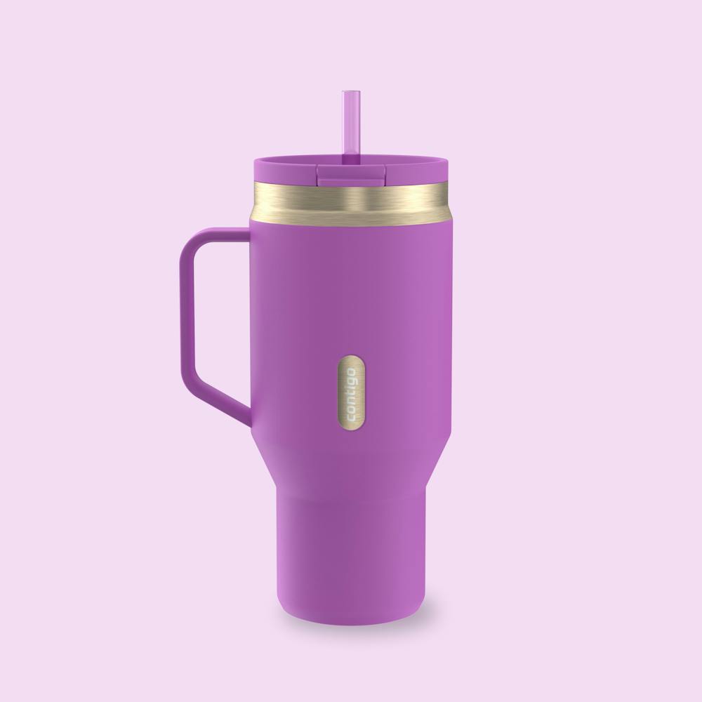 30 oz SnapSeal™ Tumbler (w/ Straw & Handle) ·B