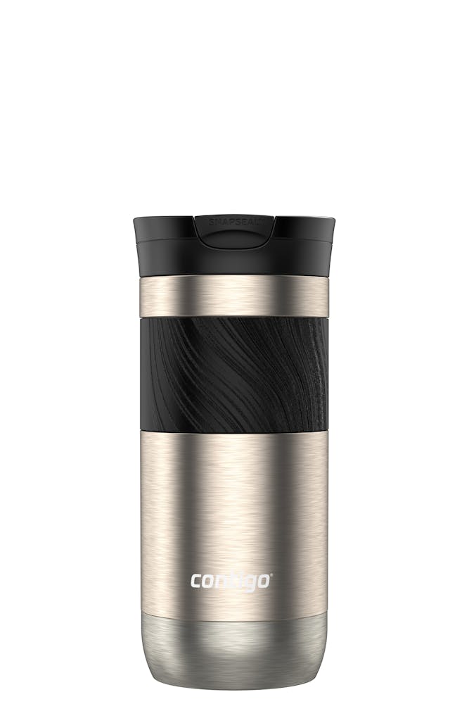 Contigo® Byron 2.0 Stainless Steel Travel Mug with SNAPSEAL™ Lid and Grip, 16oz ·D