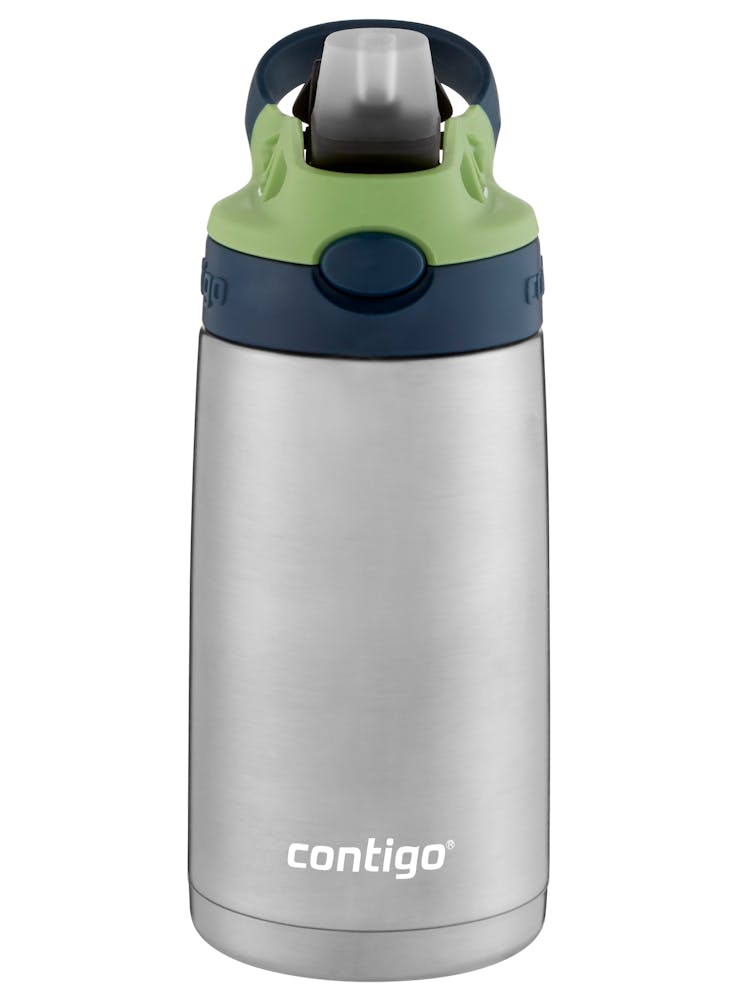 Contigo® Kids Straw Stainless Steel Water Bottle with AUTOSPOUT® Lid, 13oz ·C