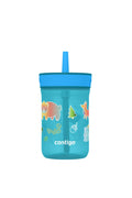 Contigo® Kids’ Leighton Straw Tumbler with Spill-Proof Leak-Proof Lid, 14oz ✔