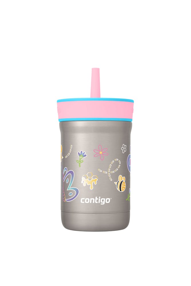 Contigo® Kids Leighton Spill-Proof Stainless Steel Tumbler with Straw, 12oz ★