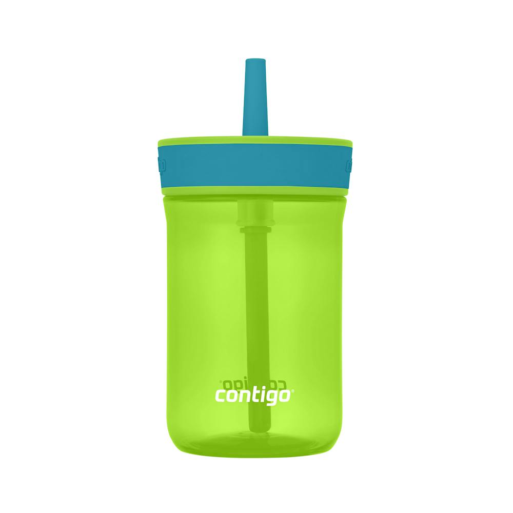 Contigo® Kids’ Leighton Straw Tumbler with Spill-Proof Leak-Proof Lid, 14oz ※